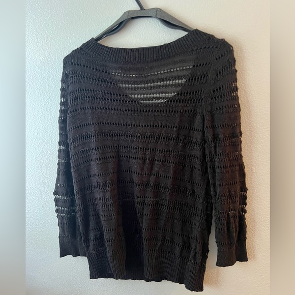 Black long sleeve loft sweater - Picture 3 of 3